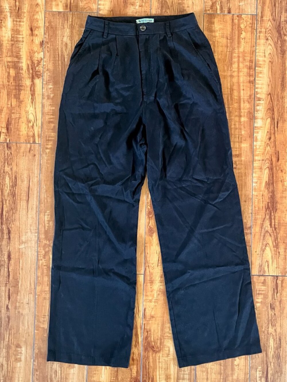Reformation Mason Pant, black